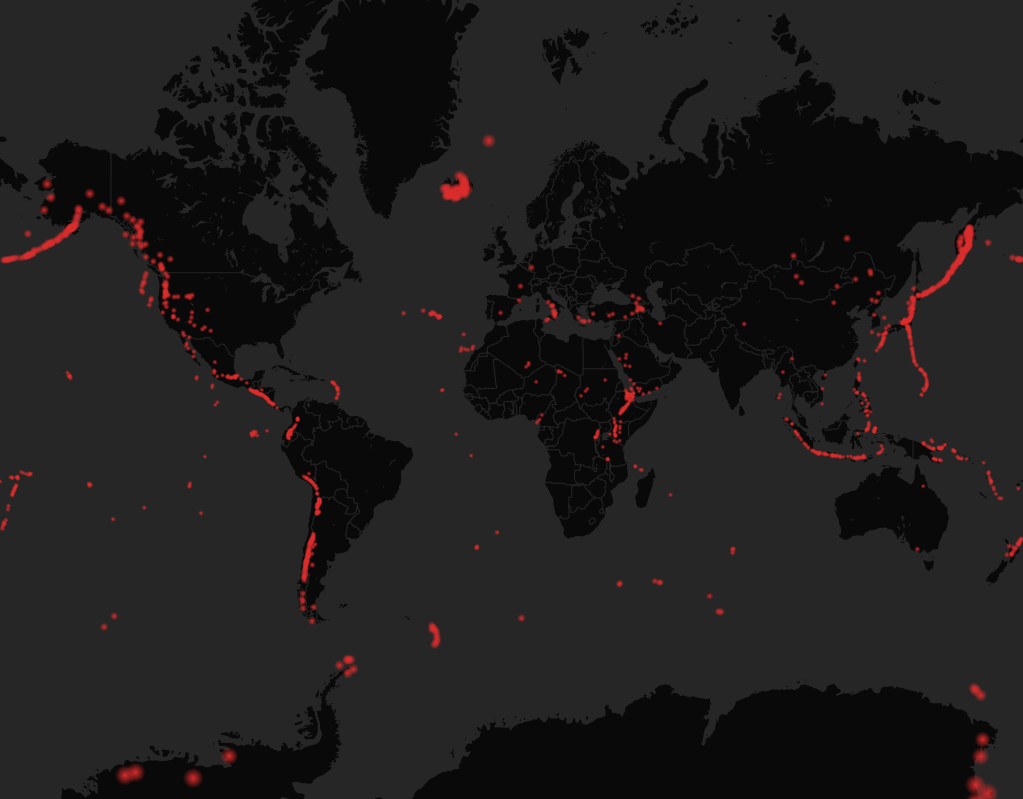 Global Geospatial Point Data Visualiser